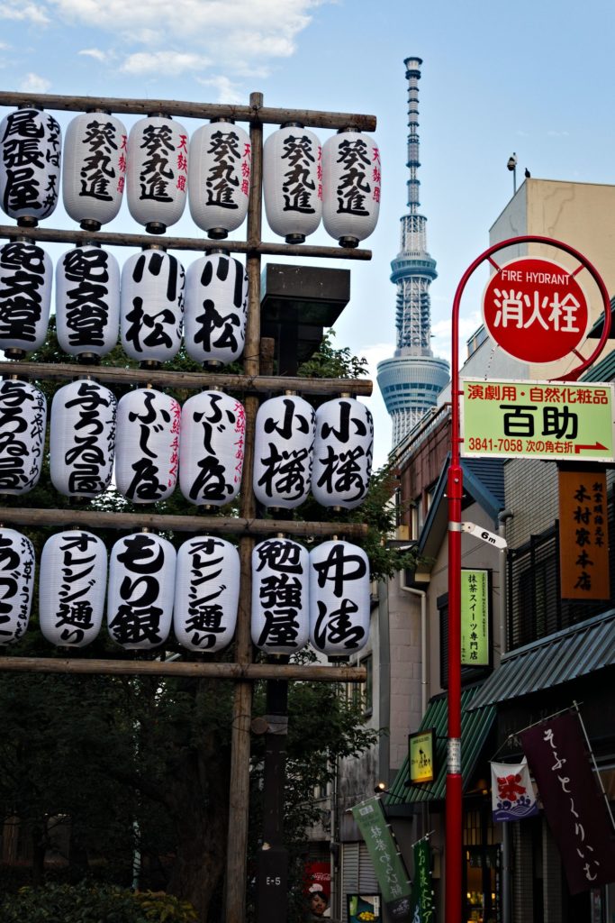 Tokyo Skytree from Asakusa