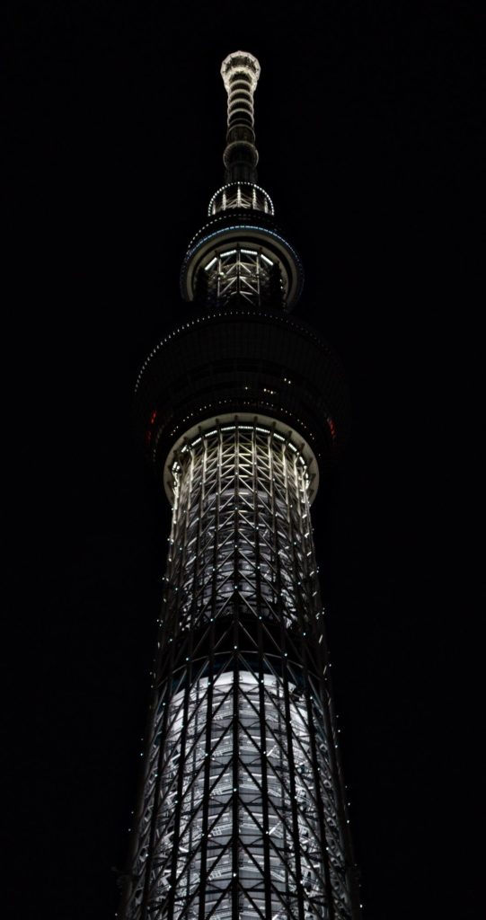 Tokyo Skytree at night