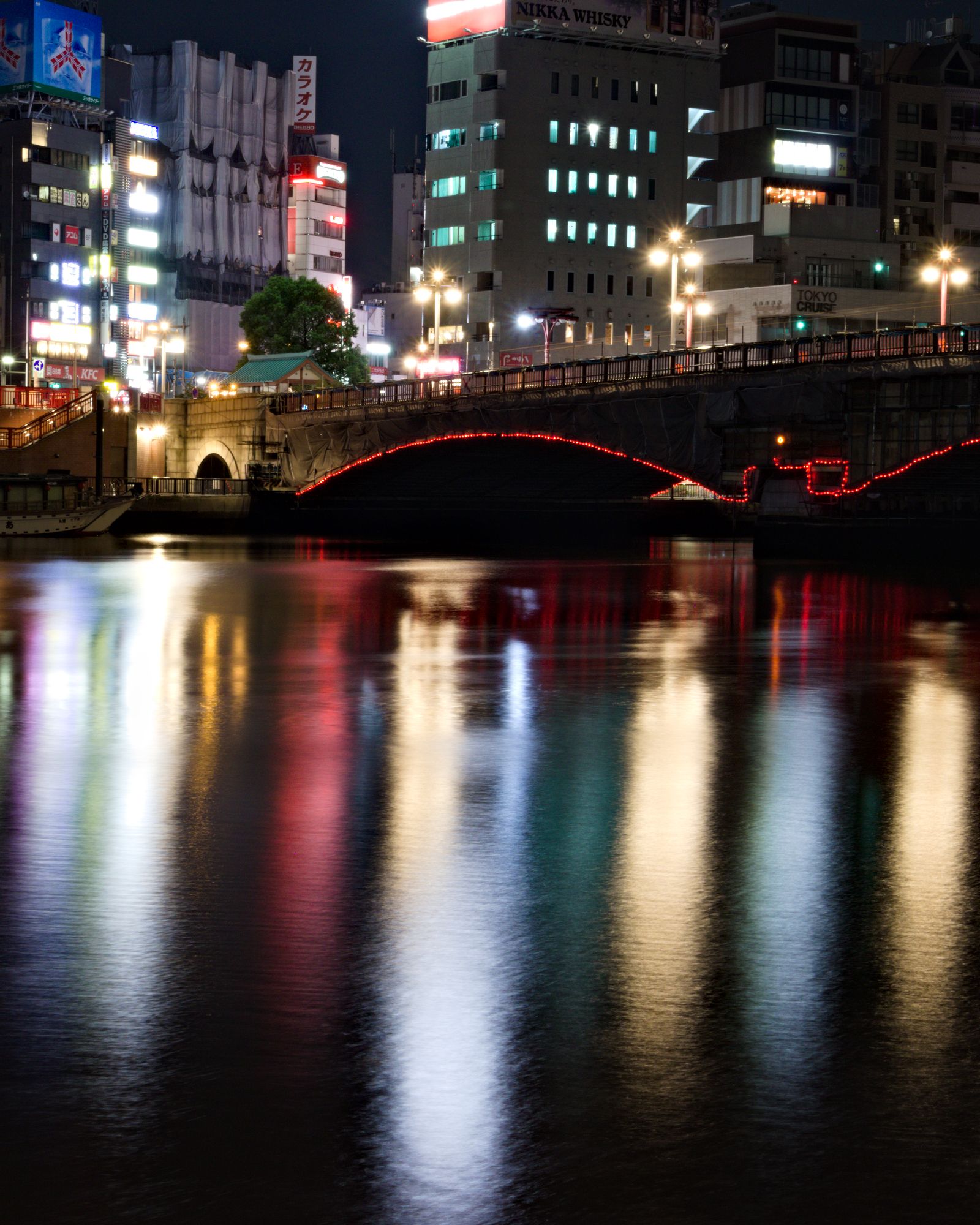 Azuma bridge at Night