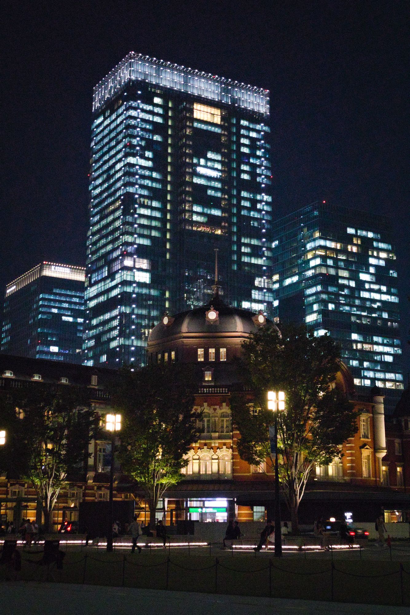 Tokyo Station at Night