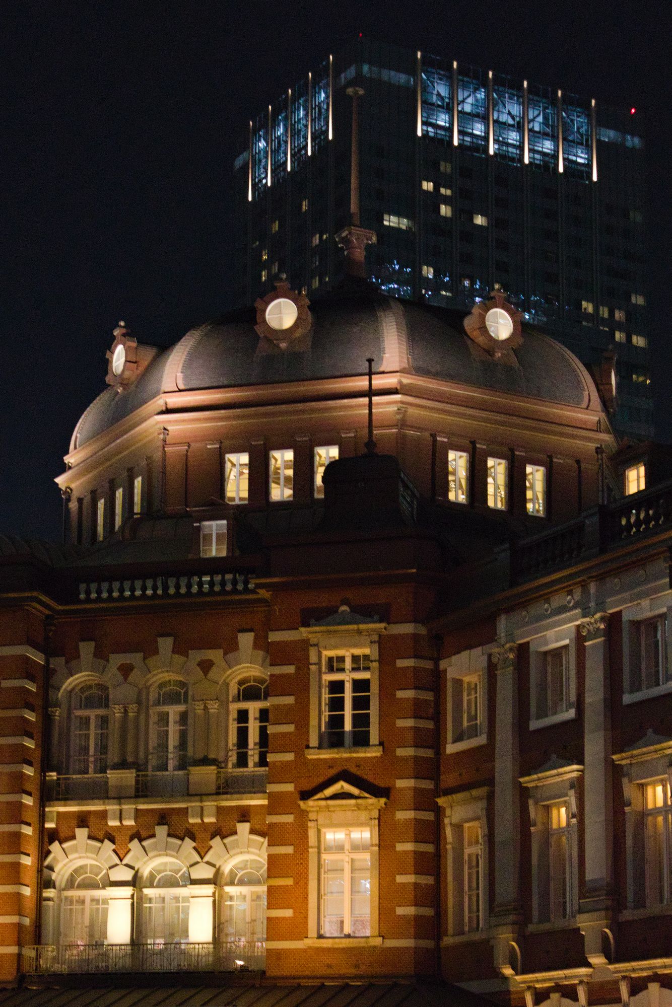 Tokyo Station at Night