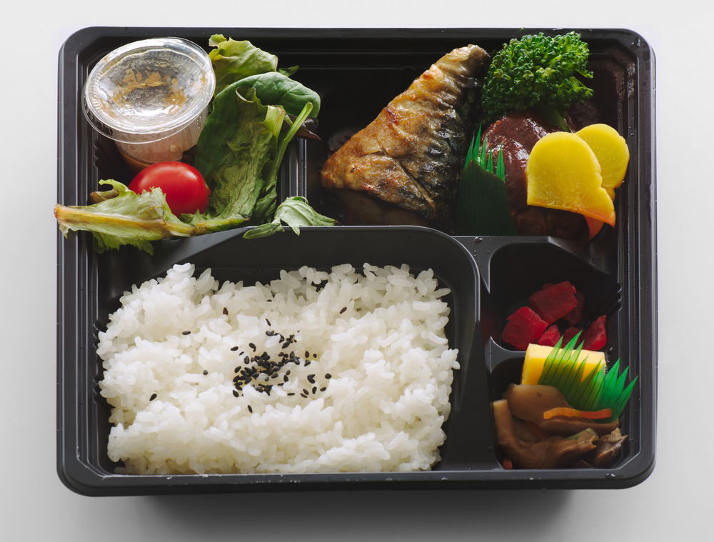 Bento box from a grocery store