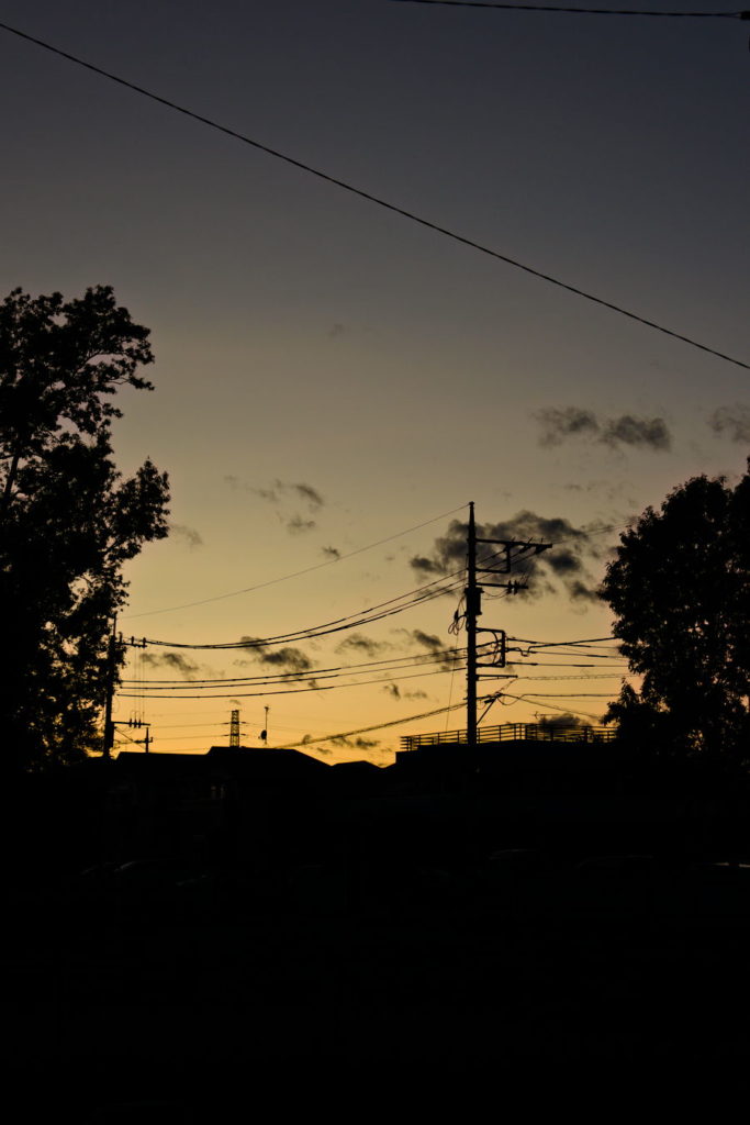 Sunset at Hamura