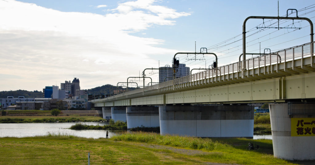 Odakyu Tama river bridge