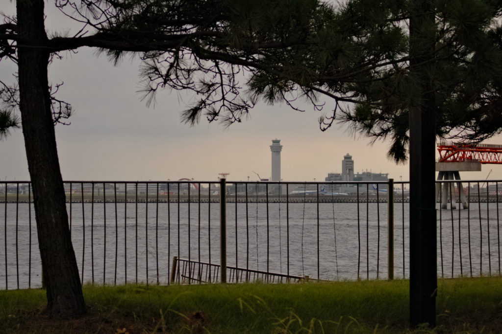 Haneda Airport from Jonanjima Seaside Park