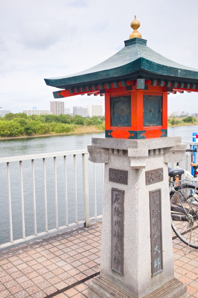 Small Shrine at Kawasaki side of Tama River