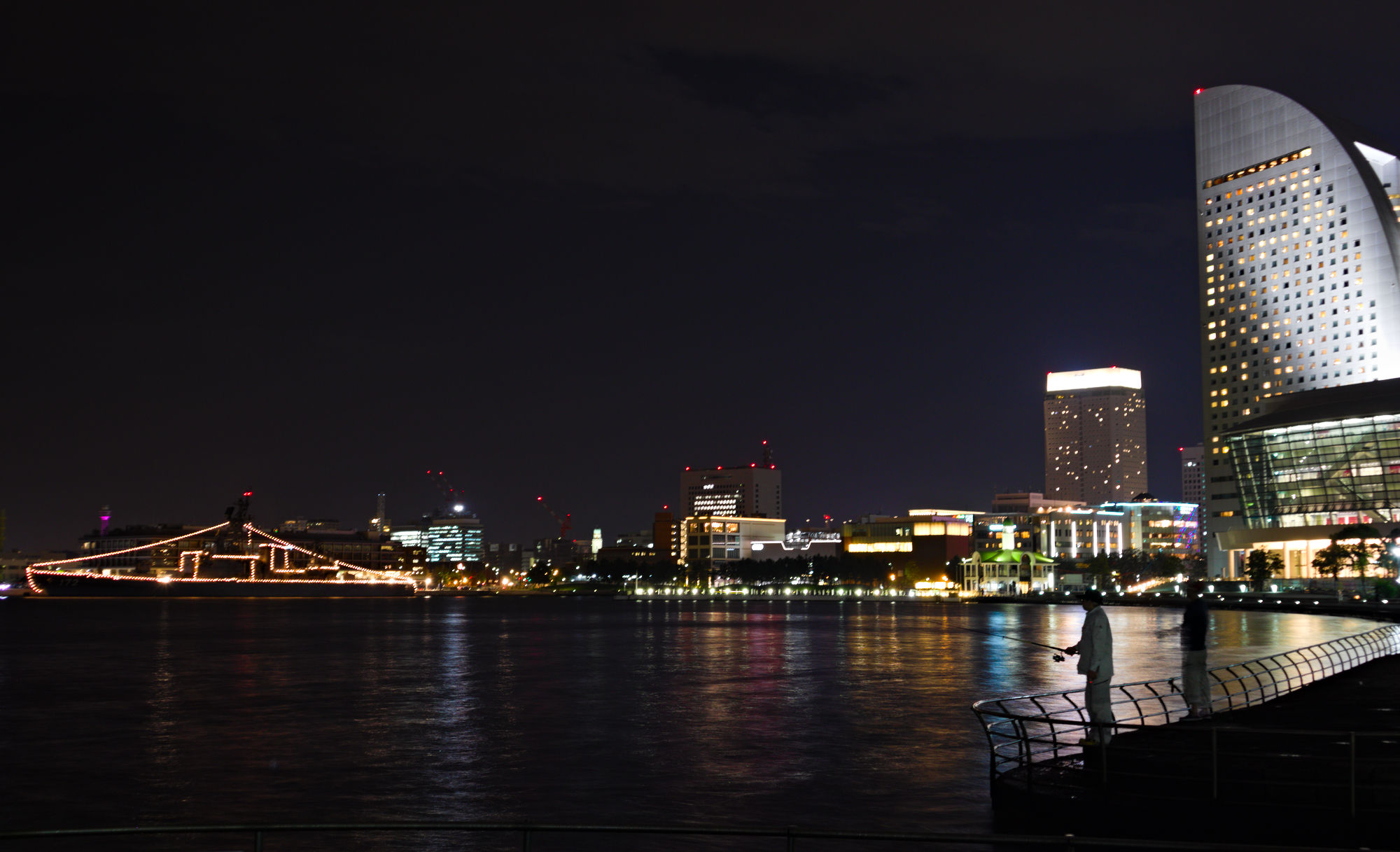 Yokohama Bay at Night