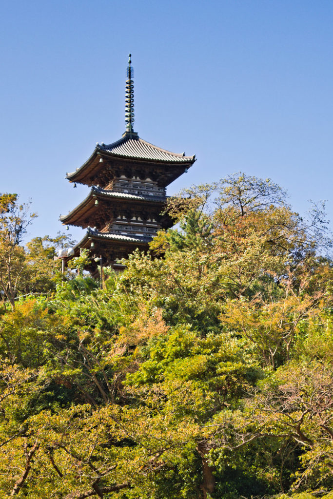 Sankeien Garden Pagoda