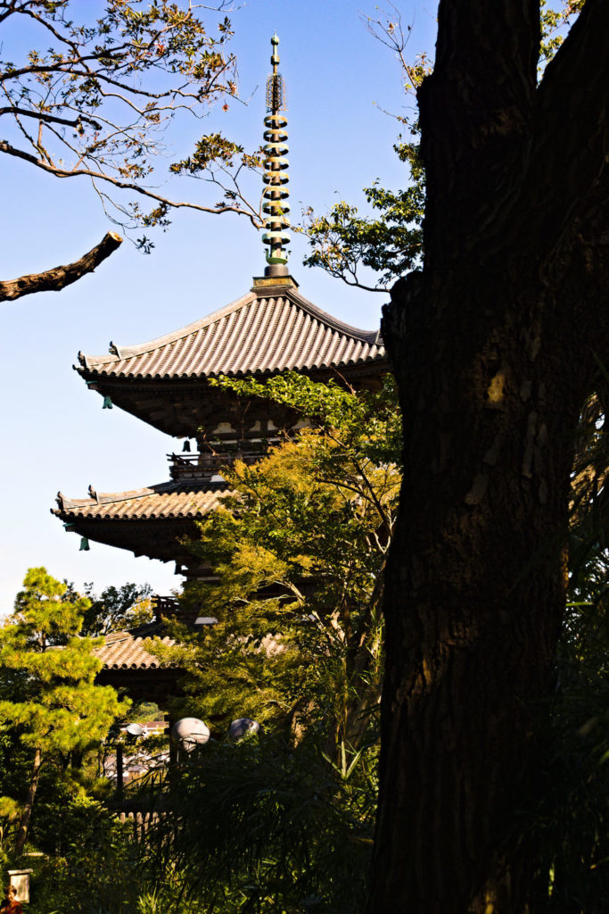 Three-Story Pagoda of the Former Tomyoji Temple