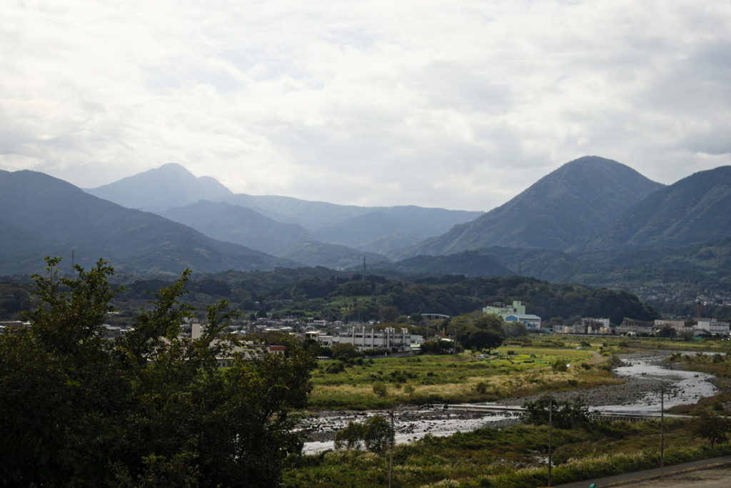 Mountains in the Road to Yamakita