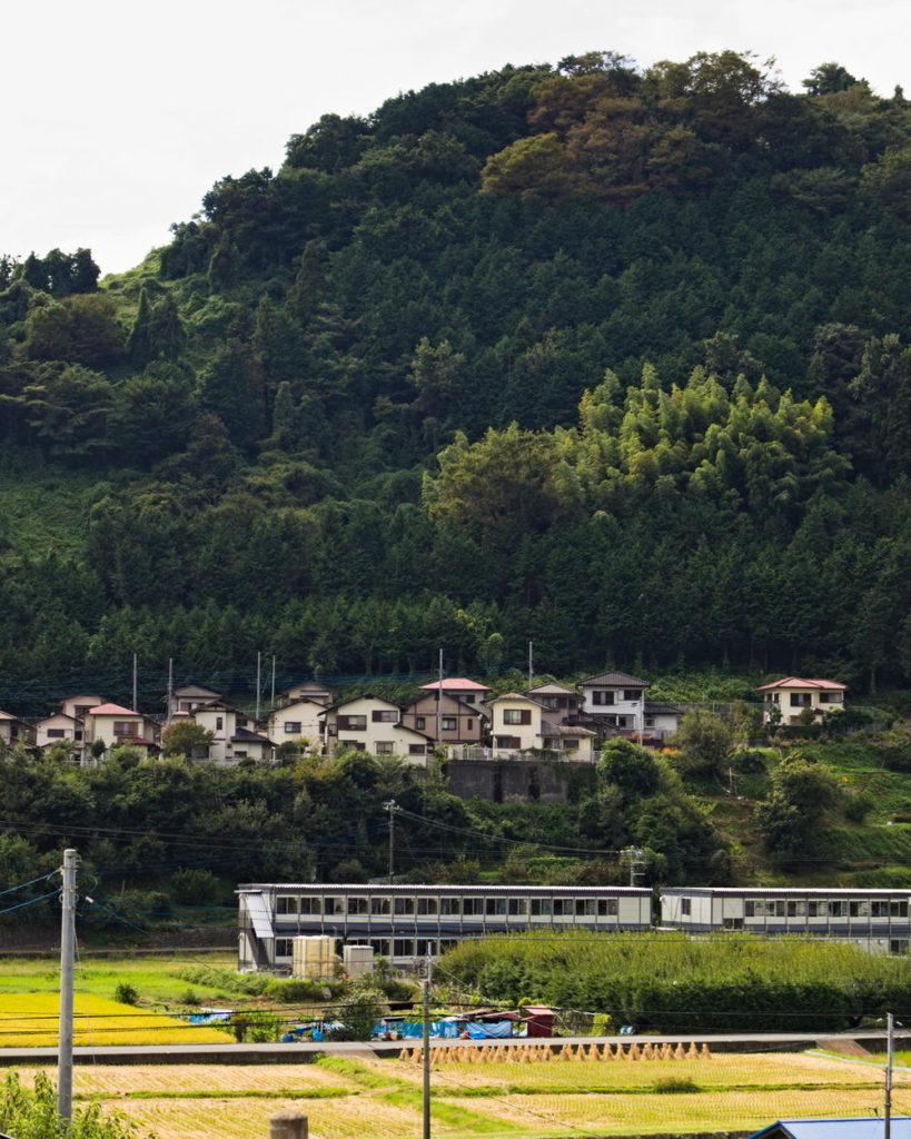 Mountains in the Road to Yamakita