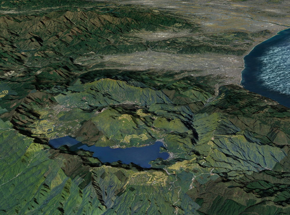 Mount Hakone - Google Earth