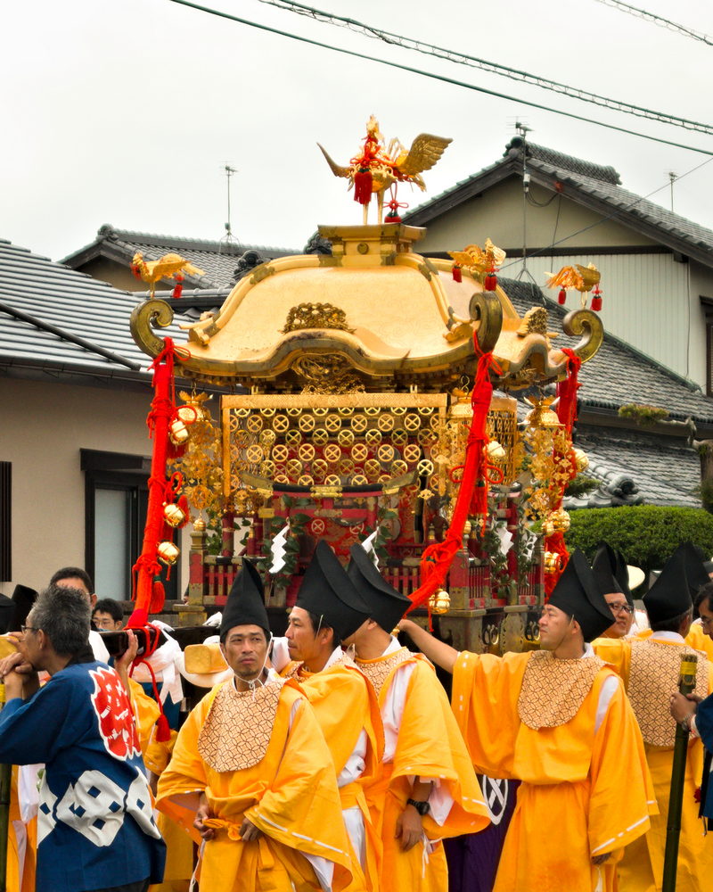 Mikoshi from Shimada Obi Matsuri